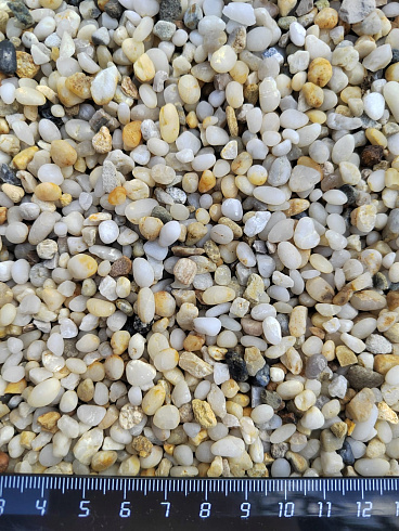 фото Галька крымская жемчужная фр. 3-5 мм. купить в Новороссийске  в интернет-портале КАМЕНЬ КЛУБ