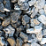 Kamenclub.ru: Щебень галтованный черный (мрамор) фр. 50-100 мм.  купить в Новороссийске мрамор черный с белыми прожилками щебень ландшафтный мраморный 15000 руб/т   фото КАМЕНЬ КЛУБ
