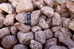 Kamenclub.ru: Розовый валунчик фр.100-300 мм.  купить в Новороссийске крупный природный камень розовый, серый молочный красный речной галечник природный 7850 руб/т   фото КАМЕНЬ КЛУБ