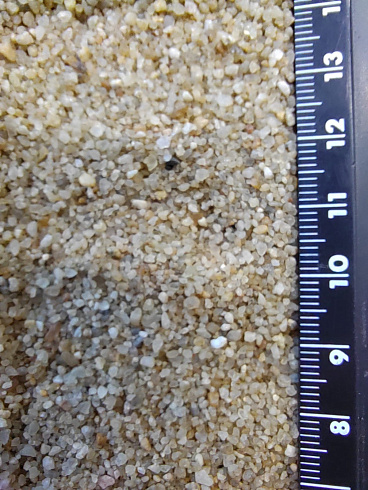 Кварцевый песок для пескоструйных работ фр. 0,8-1,6 мм.  купить в Новороссийске фото Камень Клуб