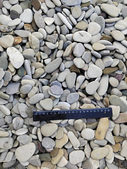 Галька черноморская фр. 20-40 мм.  купить в Новороссийске фото Камень Клуб