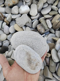 Галька черноморская фр. 50-100 мм.  купить в Новороссийске фото Камень Клуб