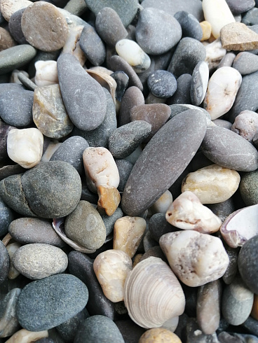 фото Галька крымская прибрежная фр. 5-10 мм. в интернет-портале КАМЕНЬ КЛУБ