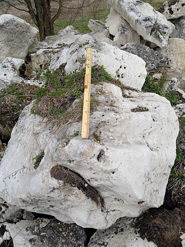 Kamenclub.ru: Выветренный известняк (степной) фр. 500-1500 мм.  купить в Новороссийске    10000 руб/т   фото КАМЕНЬ КЛУБ