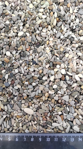 фото Галька черноморская фр. 3-5 мм. купить в Новороссийске  в интернет-портале КАМЕНЬ КЛУБ