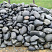 Kamenclub.ru: Темно-серый валунчик фр.100-300 мм.  купить в Новороссийске крупный природный камень серый, темно-серый, светло-серый речная галька большого размера окатанная 4500 руб/т   фото КАМЕНЬ КЛУБ
