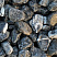 Kamenclub.ru: Щебень галтованный черный (мрамор) фр. 50-100 мм.  купить в Новороссийске мрамор черный с белыми прожилками щебень ландшафтный мраморный 15000 руб/т   фото КАМЕНЬ КЛУБ