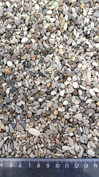 Галька черноморская фр. 3-5 мм.  купить в Новороссийске фото Камень Клуб