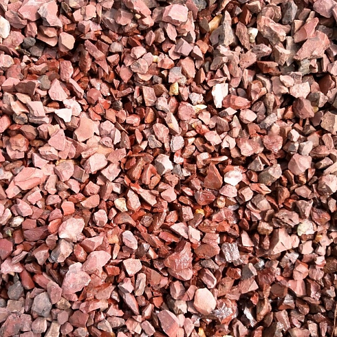 Kamenclub.ru: Щебень крошка красный (ЯШМА) фр. 20-40 мм.  купить в Новороссийске яшма красный, бордовый декоративный ландшафтный щебень 9000 руб/т   фото КАМЕНЬ КЛУБ