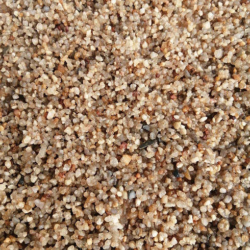 Кварцевый песок сухой фракцинированный фр. 1,6-4 мм.  купить в Новороссийске фото Камень Клуб