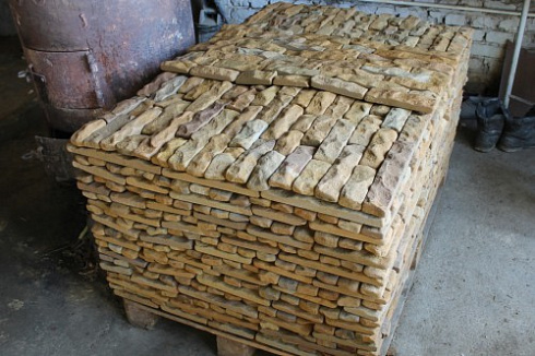 Kamenclub.ru: Песчаник (плитка) art PSG-5-02  купить в Новороссийске    2400 руб/кв.м   фото КАМЕНЬ КЛУБ