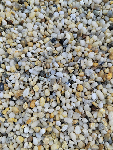 фото Галька крымская жемчужная фр. 3-5 мм. купить в Новороссийске  в интернет-портале КАМЕНЬ КЛУБ
