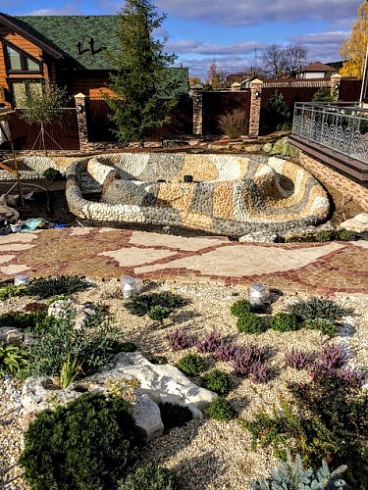 Kamenclub.ru: Песчаник брусчатка (Готика) art PSK-L-01  купить в Новороссийске    2600 руб/кв.м    фото КАМЕНЬ КЛУБ