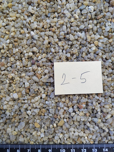 Кварцевый песок для площадок фр. 2-5 мм.  купить в Новороссийске фото Камень Клуб