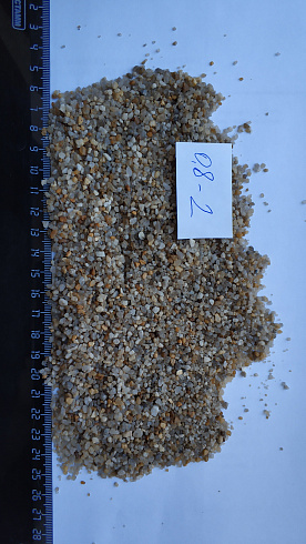 Кварцевый песок для площадок фр. 0,8 - 2 мм.  купить в Новороссийске фото Камень Клуб