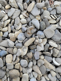 Галька каспийская фр. 10-20 мм.  купить в Новороссийске фото Камень Клуб